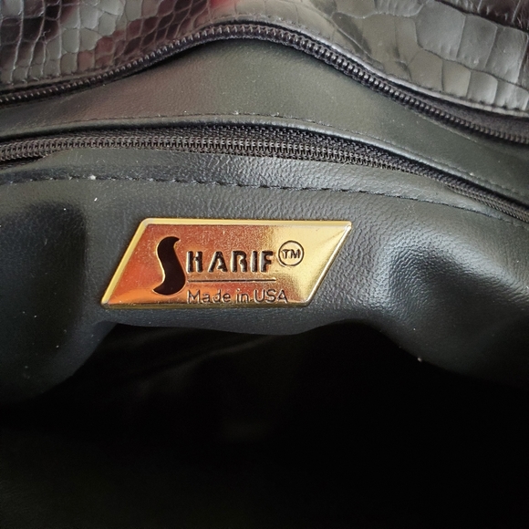 Sharif Patchwork Snake Tassel Crossbody Purse - Picture 4 of 8